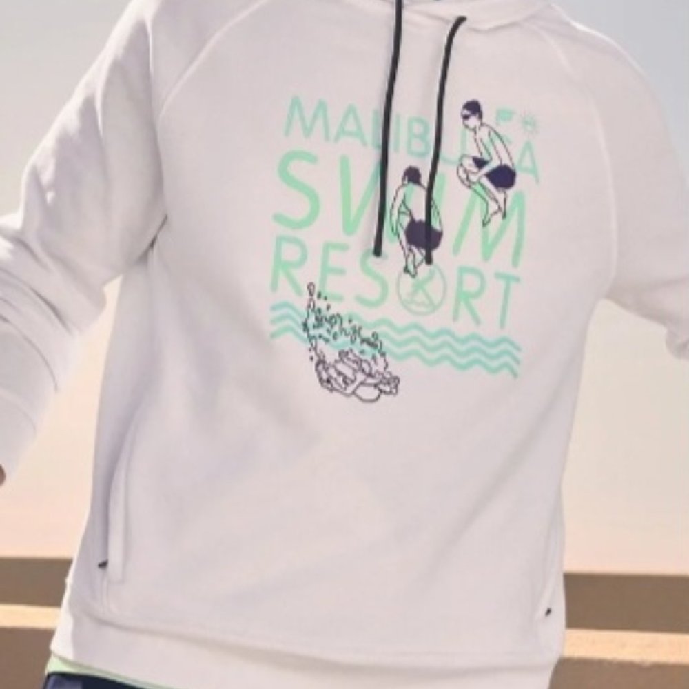 NWT Fabletics Men Lightweight Go To Hoodie